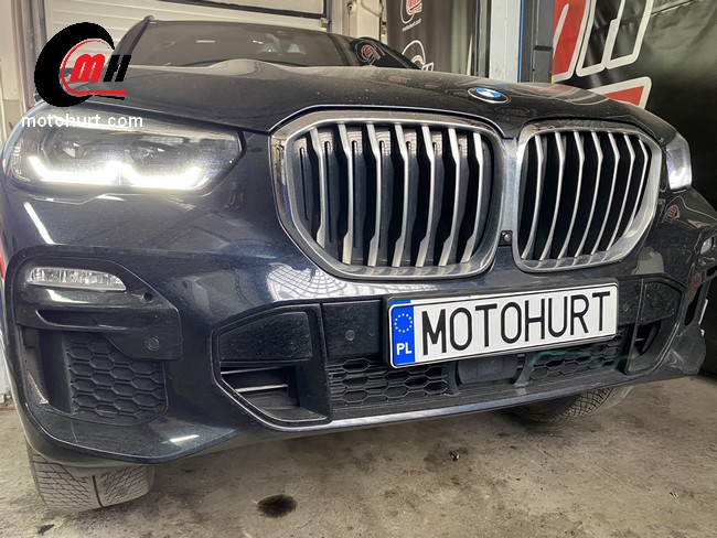 BMW X5 M 2020r 3.0d xDrive wymiana tarcz i klocków przód Warszawa Marki