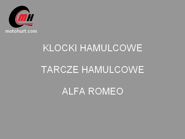 Tanio i profesjonalnie - Wymiana klocków i tarcz hamulcowych Alfa Romeo Warszawa