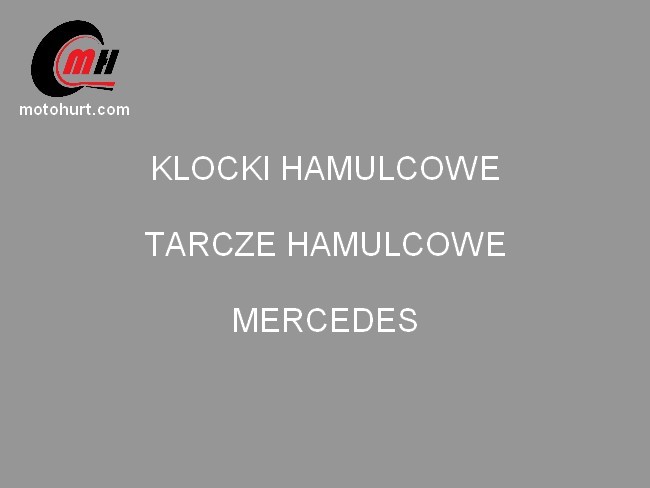 Wymiana klocków i tarcz hamulcowych Mercedes Warszawa