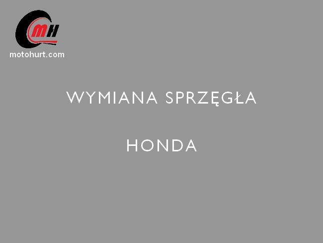 Wymiana sprzęgła Honda Warszawa