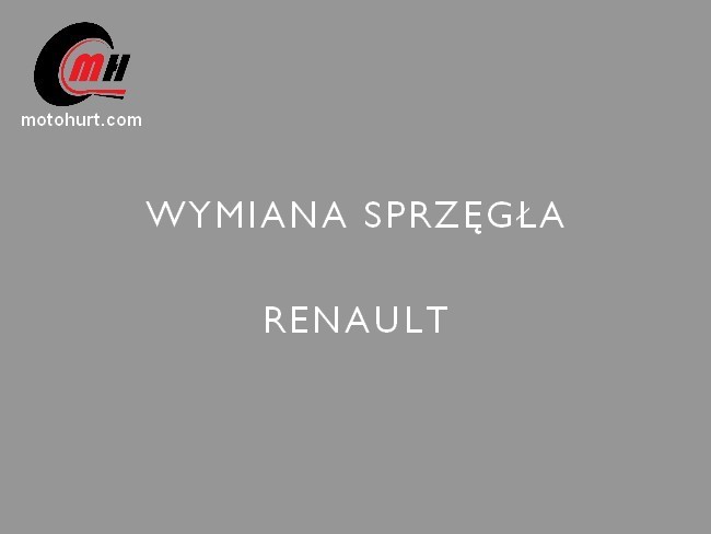 Wymiana sprzęgła Renault Warszawa